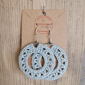 Handmade crochet earrings elegant earrings woven hoops accessories and jewelry